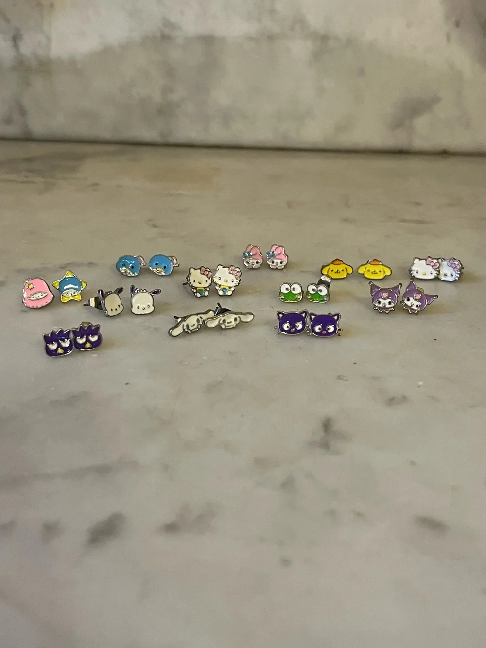 Sanrio Hello Kitty and Friends Earring Set *12 Pair*